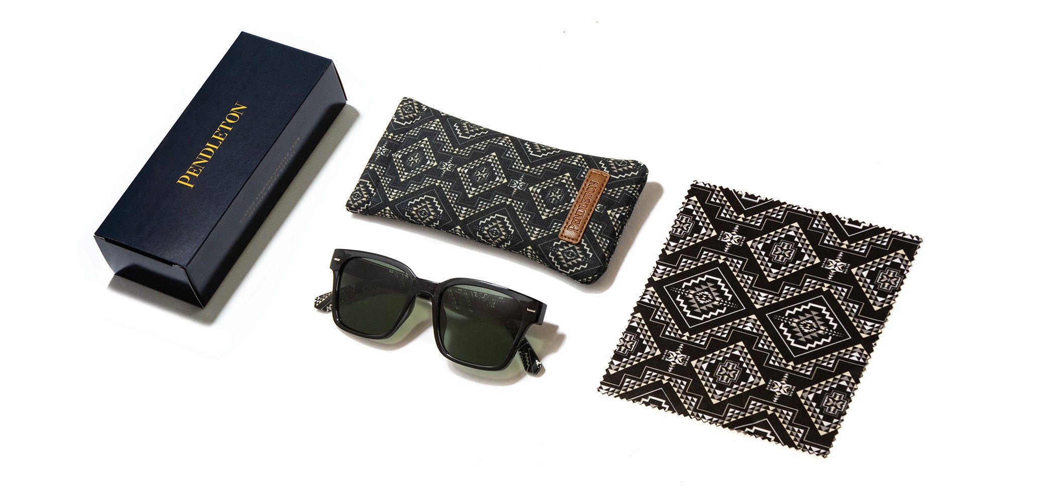 Grey Crystal*Black Oxbow*G15 Polarized | Pendleton Coby Sunglasses