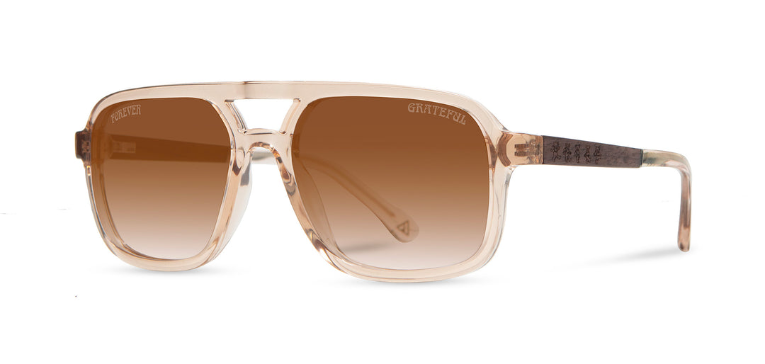 Desert*Walnut*Basic Polarized Brown Fade + Desert*Walnut*HD Plus Polarized Brown Fade + Desert*Walnut*RX | CAMP Glacier Grateful Dead Bears Sunglasses