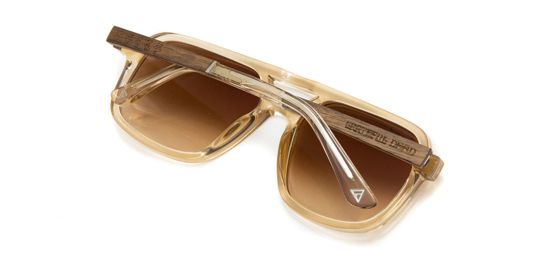 Desert*Walnut*Basic Polarized Brown Fade + Desert*Walnut*HD Plus Polarized Brown Fade + Desert*Walnut*RX | CAMP Glacier Grateful Dead Bears Sunglasses