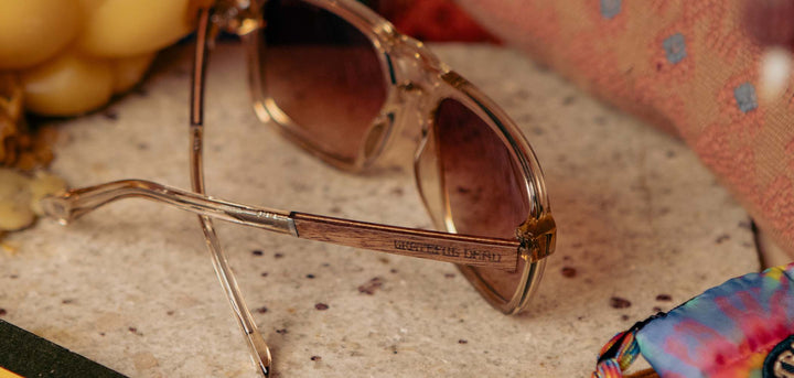 Desert*Walnut*Basic Polarized Brown Fade + Desert*Walnut*HD Plus Polarized Brown Fade + Desert*Walnut*RX | CAMP Glacier Grateful Dead Bears Sunglasses