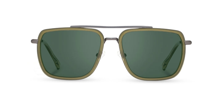 Pine*Walnut*G15 + Pine*Walnut*G15 Polarized | Shwood Grant Acetate Sunglasses Pine