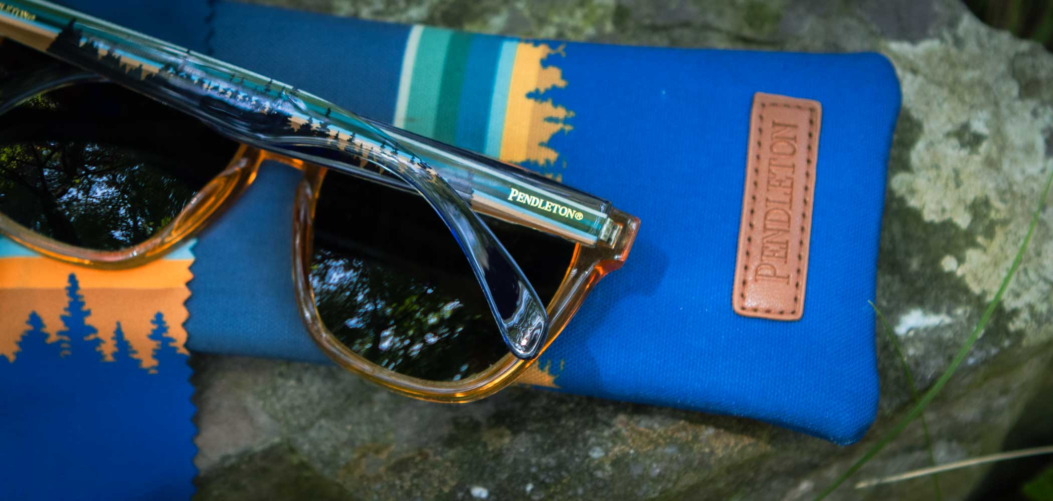 Orange Crystal*Pacific Wonderland*Grey Polarized | Pendleton Kegon Sunglasses