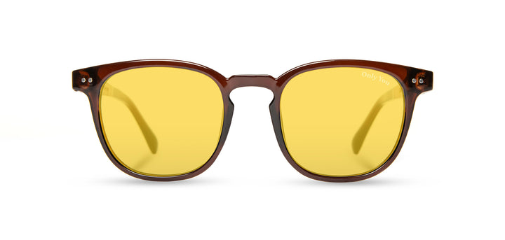 Clay*Walnut*Basic Polarized Yellow + Clay*Walnut*HD Plus Polarized Yellow | CAMP Topo Clay Sunglasses