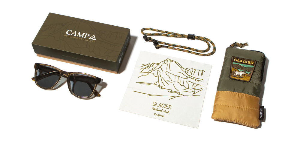 Moss*Engraved Walnut*Basic Polarized Grey + Moss*Engraved Walnut*HD Plus Polarized Grey + Moss*Walnut*Basic Polarized Grey + Moss*Walnut*HD Plus Polarized Grey | CAMP Trail Moss Sunglasses