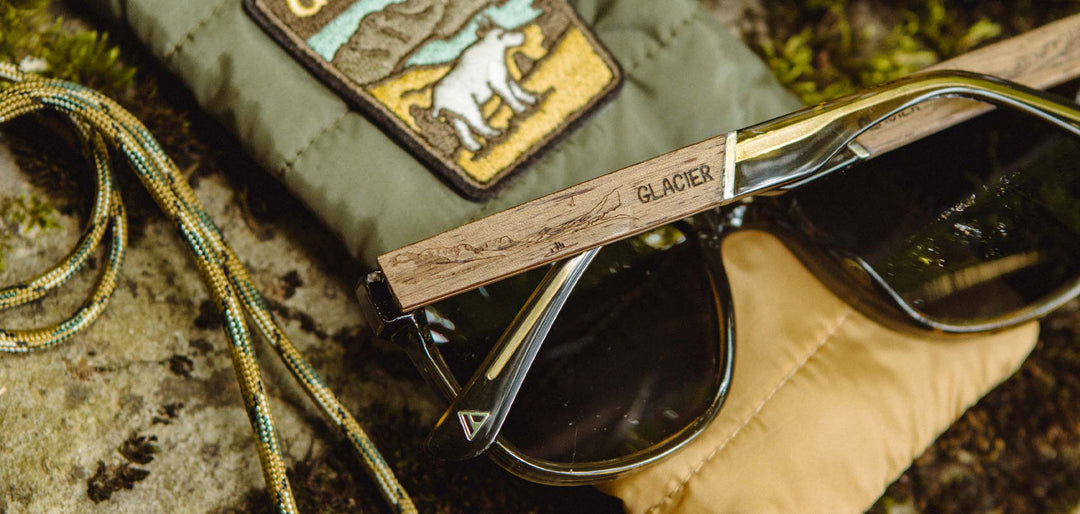 Moss*Engraved Walnut*Basic Polarized Grey + Moss*Engraved Walnut*HD Plus Polarized Grey + Moss*Walnut*Basic Polarized Grey + Moss*Walnut*HD Plus Polarized Grey | CAMP Trail Moss Sunglasses