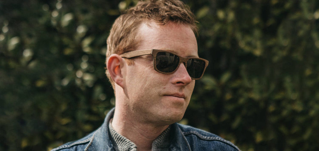 Walnut*Grey + Walnut*Grey Polarized | Shwood Canby Wood Sunglasses Walnut